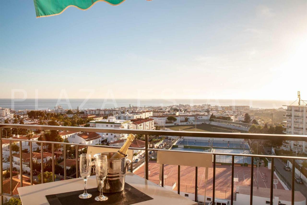 Apartmán Spectacular Sea Views From Solana 5 Street, Nerja Exteriér fotografie